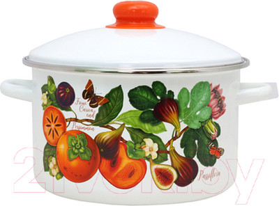 Кастрюля Эмаль Хурма 01-1610/4