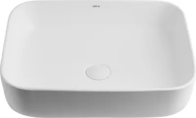 Умывальник Abber Rechteck AC2202MW (белый матовый)