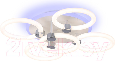 Люстра Ambrella Acrylica FA3841/4+1 WH (белый)