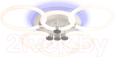 Люстра Ambrella Acrylica FA3844/3+3 WH (белый)