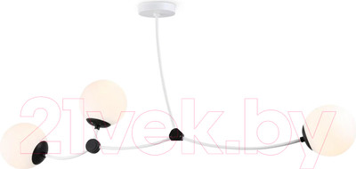 Люстра Ambrella Traditional TR2566/3 WH/BK (белый/черный)