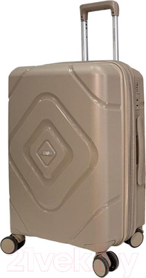 Чемодан на колесах Mironpan 23104 (S, светло-серый)