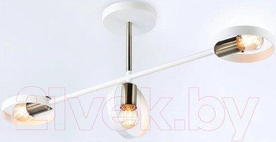 Люстра Ambrella Traditional TR8228/3 WH/SB (белый/бронза)