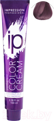Крем-краска для волос Impression Professional Ip 6.56 (100мл, темный блонд красно-фиолетовый)