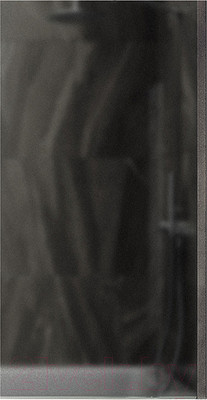 Стеклянная шторка для ванны MaybahGlass MGV-86-5ш (графитовое матовое стекло/хром матовый)