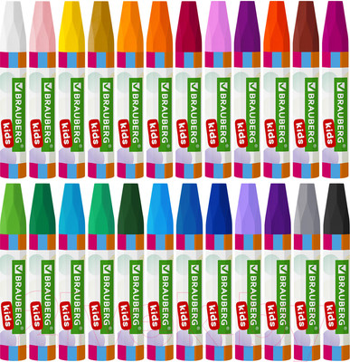 Восковые мелки Brauberg Kids / 271694 (24цв)