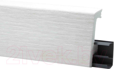 Плинтус Winart Quadro Pro WP050 80мм Кедр блонд (2м, с тиснением)