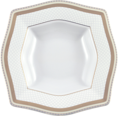 Тарелка столовая глубокая Cmielow i Chodziez Lwow / E400-0631490 (нель)