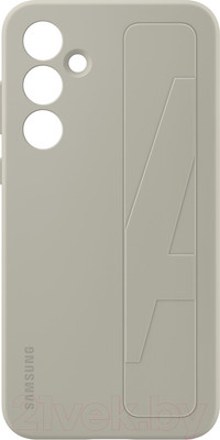 Чехол-накладка Samsung Standing Grip для Galaxy A55 / EF-GA556TJEGRU (серый)