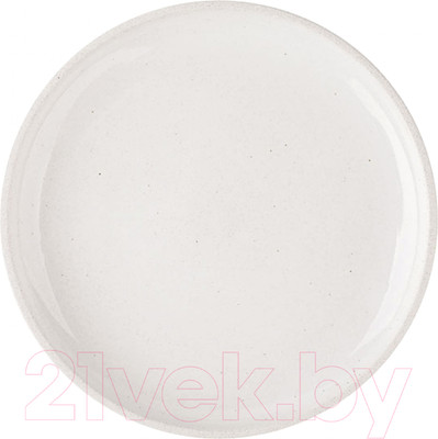 Блюдо AksHome Stone Clay 19x2.2см (белый)