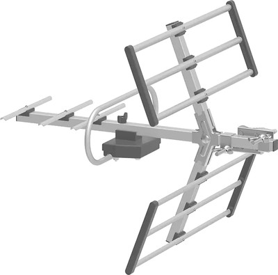 Цифровая антенна для ТВ Harper ADVB-3210 (серый)