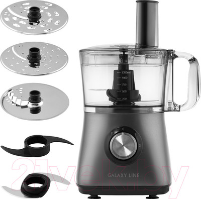 Кухонный комбайн Galaxy Line GL 2314 (серый)