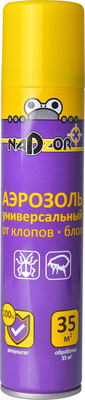 Аэрозоль от насекомых Nadzor От клопов и блох (200мл)