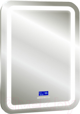 Зеркало Doratiz Марта 55x80 / 2711.909 (сенсорный выключатель,подсветка,подогрев)