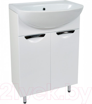 Тумба под умывальник Doratiz Афина 55 / 9912.473 (белый)