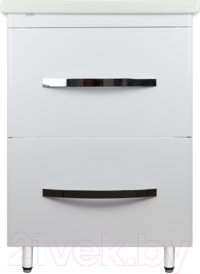 Тумба под умывальник Doratiz Экватор 60 / 9912.809 (белый)