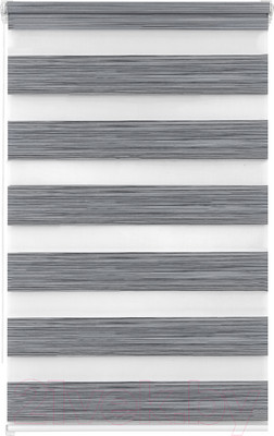 Рулонная штора Lm Decor ДН LB 21-01 200x185 (черно-серый)