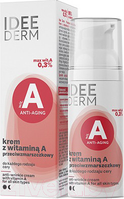 Крем для лица Farmona Idee Derm против морщин с витамином А (50мл)