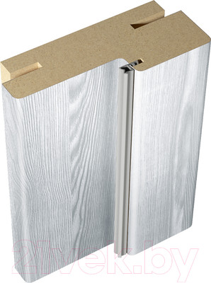 Коробка Velldoris Экошпон телескопическая 74x32x2100 / VD067875 (клен айс)