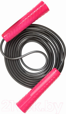 Скакалка PROFITNESSLAB 13902  (2.8м, розовый/черный)