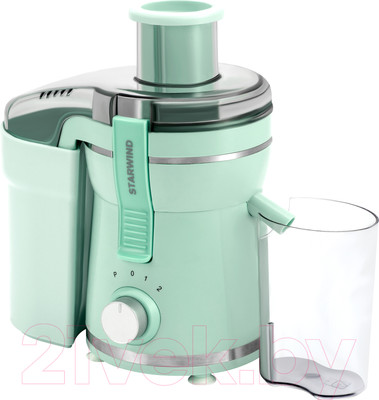 Соковыжималка электрическая StarWind SJ2326 (бирюзовый/бирюзовый)