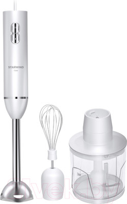 Блендер погружной StarWind SBP1111 (белый)