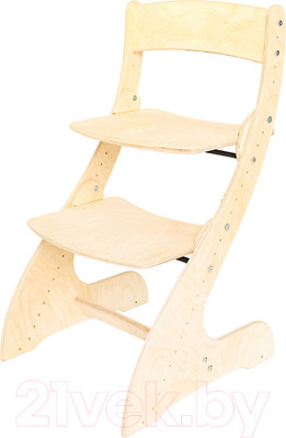 Стул детский Друг Кузя Растущий Павлин (без покраски)