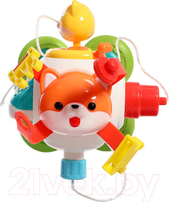 Бизиборд Zabiaka IQ Зверушка-вертушка XQS2089A / 10181752