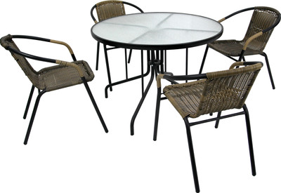 Комплект садовой мебели Garden Story Марсель WR2719 / SC-122T (коричневый)