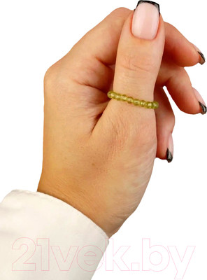 Кольцо Wolves Хризолит 6123 (р.16-17)