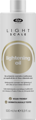 Масло для осветления волос Lisap Light Scale Lightening Oil Осветляющее (500мл)