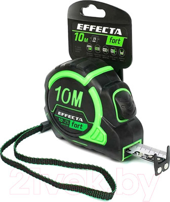 Рулетка Effecta Fort 25мм / 581125  (10м)