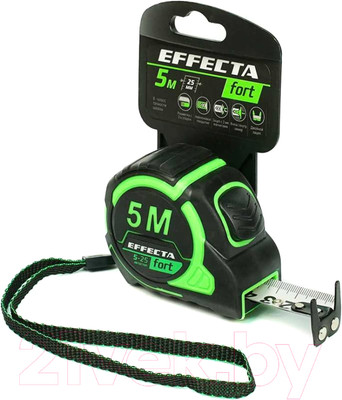 Рулетка Effecta Fort 25мм / 581525 (5м)