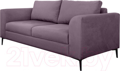 Диван Brioli Марк двухместный (V6-лиловый)