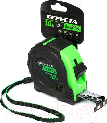 Рулетка Effecta Basic 25мм / 571025S (10м)