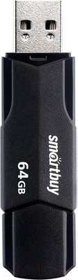 USB flash накопитель SmartBuy 64Gb Clue Black / SB64GBCLU-K