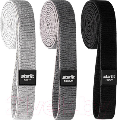 Набор эспандеров Starfit ES-205  (3шт, серый)