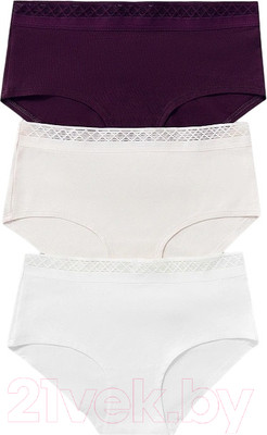 Комплект женских трусов Mark Formelle 412407-3 (р.98, молочный)