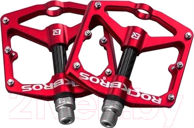 Комплект педалей для велосипеда RockBros 2017-12ERD (красный)