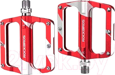 Комплект педалей для велосипеда RockBros K306-RD (красный)