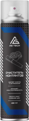 Очиститель электрокомпонентов AG Tech AG1214 (400мл)