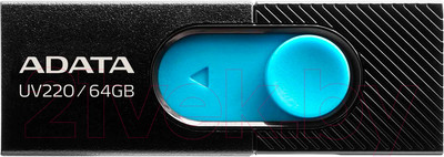 USB flash накопитель A-data UV220 64GB (AUV220-64G-RBKBL)