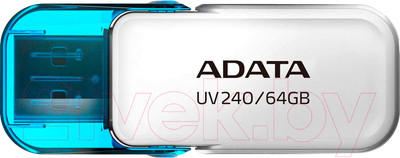 USB flash накопитель A-data UV240 64GB (AUV240-64G-RWH)