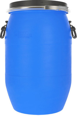Бочка пластиковая Эдванс 65л со съемной крышкой (синий)