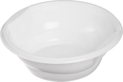 Набор одноразовых тарелок Мистерия 0.6л (50шт, белый)