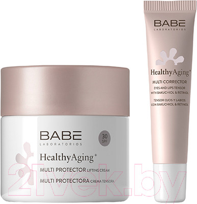 Набор косметики для лица Laboratorios Babe Крем Мультизащитный SPF 30+Крем Мультикорректор (50мл+15мл)