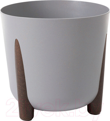Кашпо Lamela Donica okragla / LA245-27  (серый)
