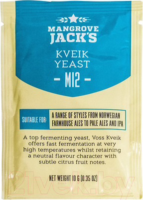 Дрожжи Mangrove Jack’s Kveik M12 (10гр)