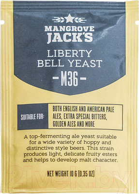 Дрожжи Mangrove Jack’s Liberty Bell Ale M36 (10гр)