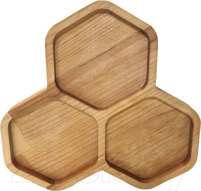 Менажница Guter Baum Соты 3 ячейки / 370676m